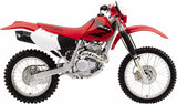 Terminale Di Scarico Con Omologazione Suono Furore Alluminio Nero - Gpr Compatibile Con Honda Xr 250 R (1992-2002)