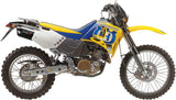 Terminale Di Scarico Con Omologazione Suono Furore Alluminio Nero - Gpr Compatibile Con Husqvarna Te 410 E - Sms (2000-2004)