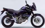 Terminale Di Scarico Con Omologazione Suono Furore Alluminio Nero - Gpr Compatibile Con Kawasaki Kle 500 (1991-2007)