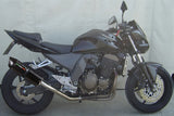 Terminale Di Scarico Catalizzato E Con Omologazione Suono Furore Alluminio Nero - Gpr Compatibile Con Kawasaki Z 750 - S (2004-2006)