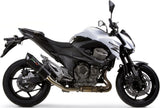 Terminale Di Scarico Con Omologazione Suono Furore Alluminio Nero - Gpr Compatibile Con Kawasaki Z 800 E (2013-2016)