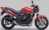 Terminale Di Scarico Con Omologazione Suono Furore Alluminio Nero - Gpr Compatibile Con Kawasaki Zr 7 - S (1999-2004)