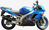 Terminale Di Scarico Con Omologazione Suono Furore Alluminio Nero - Gpr Compatibile Con Kawasaki Zx 9R (1994-1997)