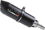 Exhaust Tip With Noise Certification Furore Evo4 Aluminium Black - Gpr Compatible With Bmw R 1200 Rt (2017-2019)