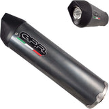 Doppio Terminale Di Scarico Con Omologazione Suono Furore Carbon Look - Gpr Compatibile Con Ducati Super Sport 750 S (2001-2002)