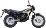 Terminale Di Scarico Con Omologazione Suono Ghisa Acciaio Nero - Gpr Compatibile Con Yamaha Tw 125 (1999-2007)