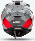 Casco Integrale Per Moto Airoh Gp800 - Gp8C55 Hpc Carbon Rosso Gloss Competition Taglia Xl