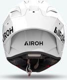 Casco Integrale Per Moto Airoh Gp800 - Gp8F14 Hpc Carbon Bianco Gloss Color Taglia S