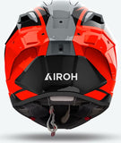 Full-Face Motorcycle Helmet Airoh Gp800 - Gp8Ma32 Hpc Carbon Gloss Orange Master Size M