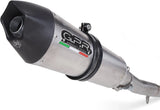 Terminale Di Scarico Senza Omologazione Suono Gp Evo4 Titanio - Gpr Compatibile Con Honda Crf 300 L - Rally (2021-2023)