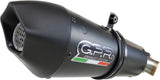 Complete Catalytic Exhaust System With Sound Certification Gp Evo4 Black Titanium - Gpr Compatible With Cfmoto 400 Nk (2021-2023)