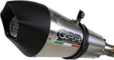 Impianto Di Scarico Completo Catalizzato E Con Omologazione Suono Gp Evo4 Titanio - Gpr Compatibile Con Honda Cbr 650 F (2017-2018)