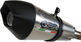 Complete Catalytic Exhaust System With Sound Certification Gp Evo4 Titanium - Gpr Compatible With Yamaha T-Max 530 (2017-2021)