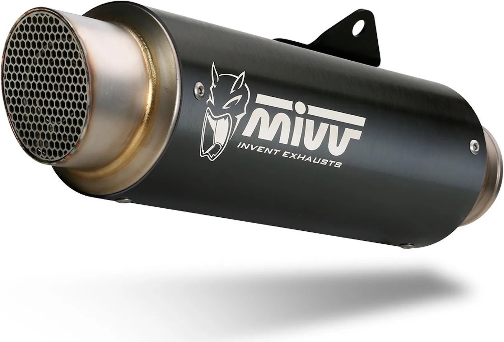Terminale Di Scarico Catalizzato E Con Omologazione Suono Gppro Inox Nero - Mivv Compatibile Con Ducati Monster 1200 (2014-2016)