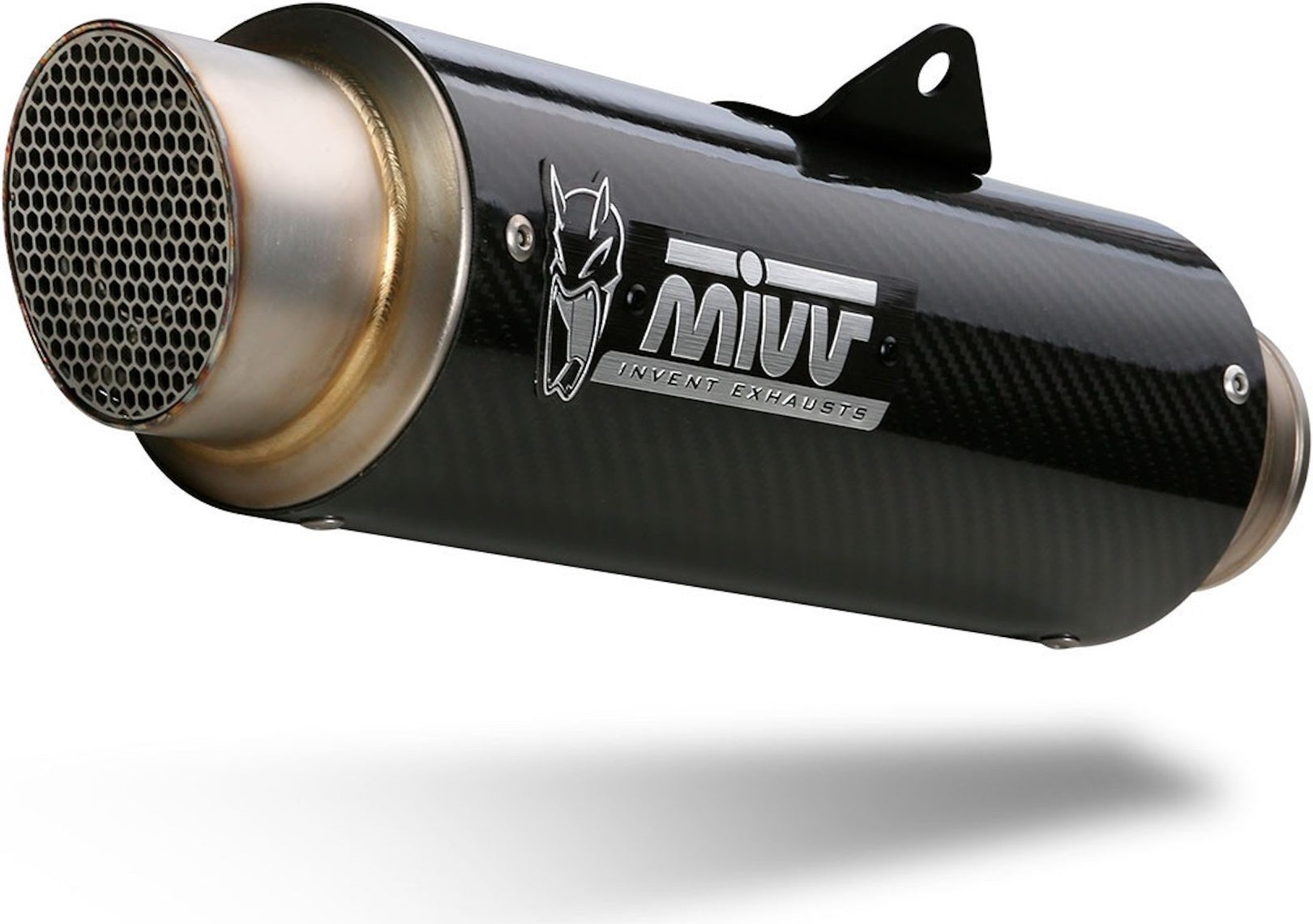 Uncatalysed Exhaust System Without Sound Certification Gppro Carbon - Mivv Compatible With Kymco Ak 550 (2017-2020)