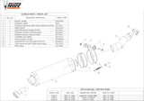 Terminale Di Scarico Catalizzato E Con Omologazione Suono Oval Inox - Mivv Compatibile Con Honda Cbf 600 (2004-2010)