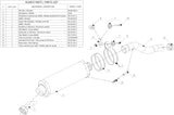 Terminale Di Scarico Con Omologazione Suono Oval Inox - Mivv Compatibile Con Honda Xlv 700 Transalp (2008-2013)