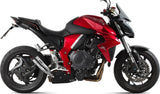 Terminale Di Scarico Con Omologazione Suono Double Gun Inox - Mivv Compatibile Con Honda Cb 1000 R (2008-2017)