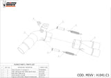 Tubo Di Raccordo Non Catalizzato - Mivv Compatibile Con Honda Cb 1000 R (2008-2017)