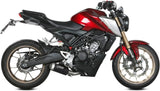 Impianto Di Scarico Completo Non Catalizzato E Senza Omologazione Suono Mk3 Inox Nero - Mivv Compatibile Con Honda Cb 125 R (2021-2024)