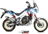 Terminale Di Scarico Con Omologazione Suono Dakar Inox - Mivv Compatibile Con Honda Crf 1100 L Africa Twin (2020-2023)
