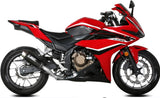 Terminale Di Scarico Con Omologazione Suono Gppro Carbonio - Mivv Compatibile Con Honda Cbr 500 R (2019-2020)