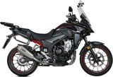 Impianto Di Scarico Completo Non Catalizzato E Con Omologazione Suono Delta Race Inox Carbonio - Mivv Compatibile Con Honda Cb 500 X (2021-2024)