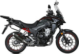 Impianto Di Scarico Completo Non Catalizzato E Con Omologazione Suono Gppro Inox Nero - Mivv Compatibile Con Honda Cb 500 X (2021-2024)