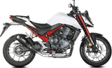 Terminale Di Scarico Con Omologazione Suono Gppro Carbonio - Mivv Compatibile Con Honda Cb 750 Hornet (2023-2024)