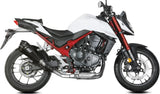 Impianto Di Scarico Completo Non Catalizzato E Con Omologazione Suono Delta Race Carbonio Carbonio - Mivv Compatibile Con Honda Cb 750 Hornet (2023-2024)