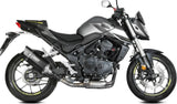 Terminale Di Scarico Con Omologazione Suono Sr-1 Inox Nero - Mivv Compatibile Con Honda Cb 750 Hornet (2023-2024)