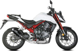 Impianto Di Scarico Completo Non Catalizzato E Con Omologazione Suono Gppro Inox Nero - Mivv Compatibile Con Honda Cb 750 Hornet (2023-2024)