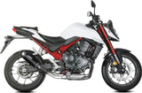 Terminale Di Scarico Con Omologazione Suono Gppro Inox Nero - Mivv Compatibile Con Honda Cb 750 Hornet (2023-2024)