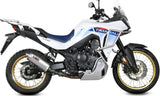 Terminale Di Scarico Con Omologazione Suono Oval Inox - Mivv Compatibile Con Honda Xl 750 Transalp (2023-2024)