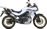Terminale Di Scarico Con Omologazione Suono Dakar Inox Nero - Mivv Compatibile Con Honda Xl 750 Transalp (2023-2024)
