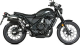 Terminale Di Scarico Con Omologazione Suono Hr-1 Inox Nero Carbonio - Mivv Compatibile Con Honda Cl 500 (2023-2024)