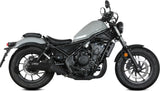 Terminale Di Scarico Con Omologazione Suono Hr-1 Inox Nero Carbonio - Mivv Compatibile Con Honda Cmx 500 Rebel (2022-2024)