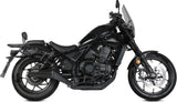 Terminale Di Scarico Con Omologazione Suono Hr-1 Inox Nero - Mivv Compatibile Con Honda Cmx 1100 Rebel (2022-2024)