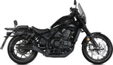 Terminale Di Scarico Con Omologazione Suono Hr-1 Inox Nero Carbonio - Mivv Compatibile Con Honda Cmx 1100 Rebel (2022-2024)