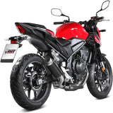 Terminale Di Scarico Con Omologazione Suono Gppro Carbonio - Mivv Compatibile Con Honda Cbr 500 R (2024)