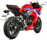 Terminale Di Scarico Non Catalizzato E Senza Omologazione Suono Mk3 Carbonio - Mivv Compatibile Con Honda Cbr 500 R (2024)