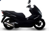 Impianto Di Scarico Completo Senza Omologazione Suono Acciaio Inox Coppa Carbonio - Termignoni Compatibile Con Honda Pcx 150 (2014-2019)