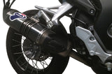 Terminale Di Scarico Senza Omologazione Suono Relevance Poppy Coppa Carbonio - Termignoni Compatibile Con Honda Crosstourer 1200 (2013-2018)