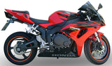 Terminale Di Scarico Con Omologazione Suono Tiburon Carbon Look - Gpr Compatibile Con Honda Cbr 600 Rr (2005-2006)