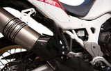 Terminale Di Scarico Con Omologazione Suono Relevance Titanio - Termignoni Compatibile Con Honda Crf 1000 L Africa Twin (2018-2019)