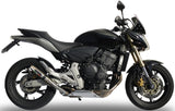 Terminale Di Scarico Con Omologazione Suono Deeptone Acciaio - Gpr Compatibile Con Honda Hornet Cb 600 F (2007-2014)