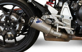 Terminale Di Scarico Senza Omologazione Suono Gp2R-Rht Titanio Coppa Alluminio - Termignoni Compatibile Con Honda Cb 1000 R (2018-2020)