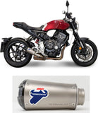 Terminale Di Scarico Senza Omologazione Suono Gp2R-Rht Titanio Coppa Alluminio - Termignoni Compatibile Con Honda Cb 1000 (2018-2020)