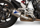 Terminale Di Scarico Senza Omologazione Suono Relevance D70 Titanio Coppa Carbonio - Termignoni Compatibile Con Honda Cb 1000 (2018-2020)