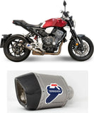 Terminale Di Scarico Senza Omologazione Suono Relevance D70 Titanio Coppa Carbonio - Termignoni Compatibile Con Honda Cb 1000 (2018-2020)